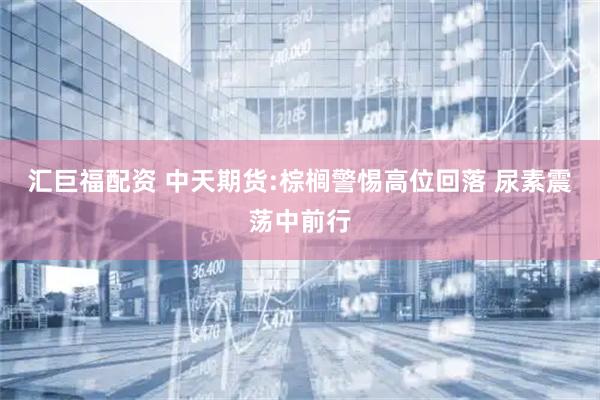 汇巨福配资 中天期货:棕榈警惕高位回落 尿素震荡中前行